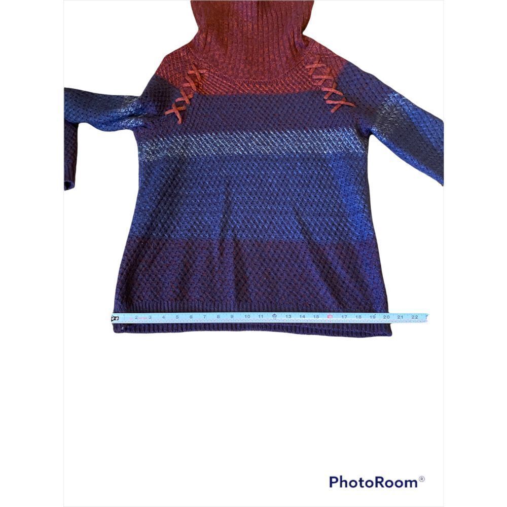 Vintage Signature Studio Cowl Neck Sweater L - Picture 7 of 9